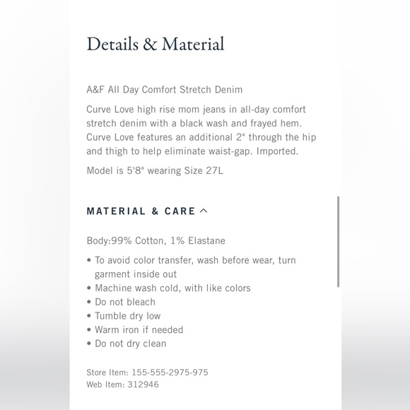 The mom high rise curve love - Picture 7 of 7